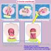 3 Swim Method Add Bed More Comfortable Mambobaby Float with Tail and Canopy Non-Inflatable Baby Swim Float Mambo Float Smart Swim Trainer Infant Swim Pool Float Swim Ring for 3-24months Girls Boys view 3