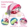 3 Swim Method Add Bed More Comfortable Mambobaby Float with Tail and Canopy Non-Inflatable Baby Swim Float Mambo Float Smart Swim Trainer Infant Swim Pool Float Swim Ring for 3-24months Girls Boys view 4