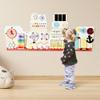 Cateam Sensory Wall Panel for Kids - Activity Wall Busy Board for Toddlers and preschoolers. 16in1 Learning Activity Center. Wooden Montessori Toys for Education and Early Development - Ship view 1