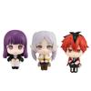 3pcs Frieren Figure Fern Action Figure Stark Look up Figure 11cm Sitting Position Anime Statue Models Desktop Decoration Collectibles Gift view 1