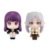 2pcs Frieren Figure Fern Action Figure Stark Look up Figure 11cm Sitting Position Anime Statue Models Desktop Decoration Collectibles Gift view 1