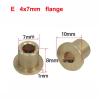 Shaft Flange Servo Bearing Bushing Suitable For Remote Boat Model(E 4x7mm flange) view 2