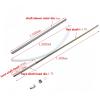 4.76mm 3/16" Integrated Drive Shaft Assembly Kit L400mm Shaft Paddle Fork For Brushless RC Boat(Only shaft positive) view 3