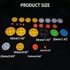 190PCS Belt Pulley Set 2MM Hole Plastic Belt Pulley with Rubber Band for DIY Model Toy RC Car Robot Airplane Accessories (190) view 4