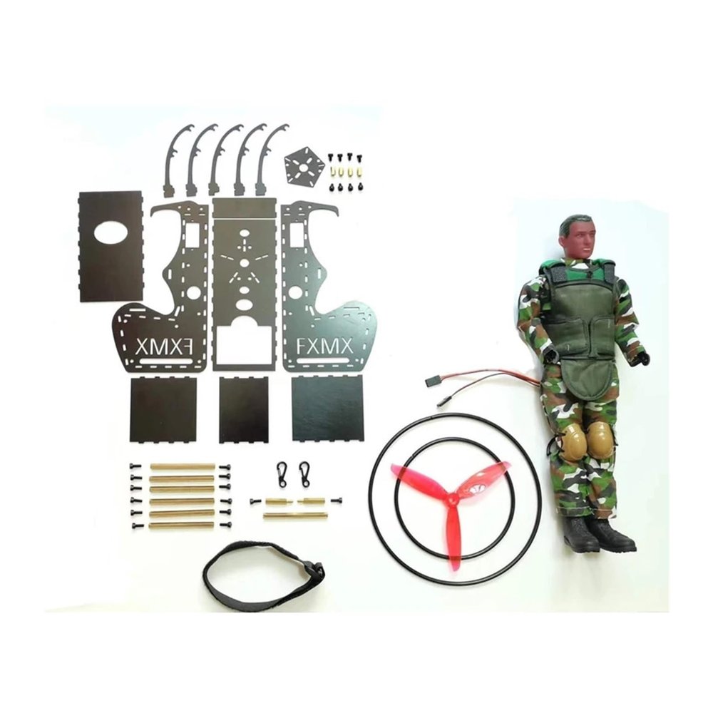 2m RC Powered Paraglider DIY Paraglider Outdoor Flying Parachute Accessories
