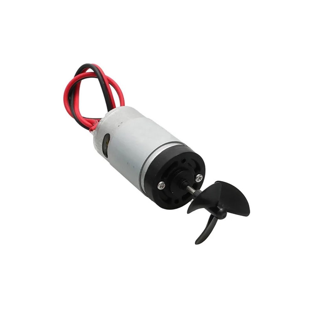 12V 550 Special Motor With 3 Propeller Washer Kit For RC Bait Boat Motor(1kit right motor)