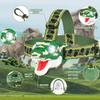 Dinosaur Headlamp for Kids Flashlight T-Rex LED Headlights Outdoor Toys Camping Essentials Gift for Boys Girls ages 3 4 5 6 7 8 9 10+ Years Old Toddlers Birthday Easter Halloween Christamas toy view 2