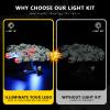 BOOZUU Upgrade Light Kit for 75375 Millennium Falcon - Lighting Compatible with Millennium Falcon 75375 Building Set for Adults (Lights Only, No Model Set) view 3