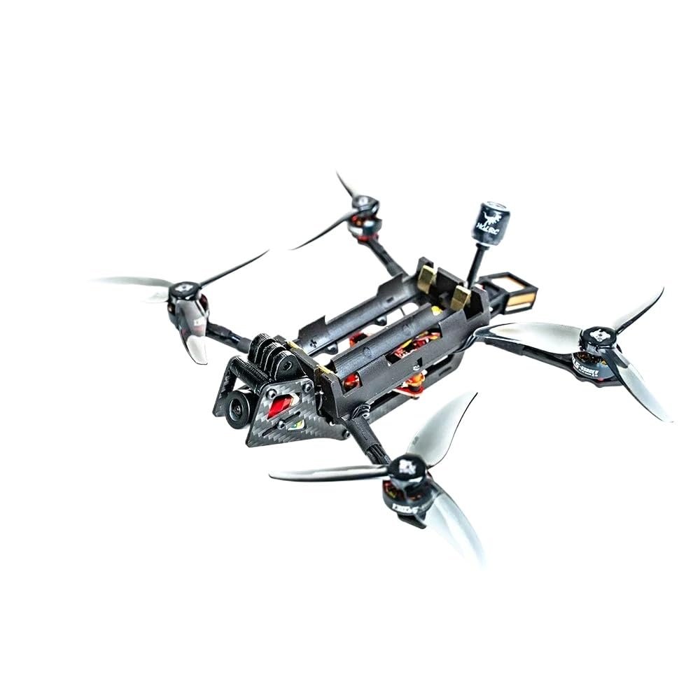 Rekon35 Analog Zeus10 AIO Zeus Nano VTX 350mW Caddx Ratel 2 M80 GPS 1303.5 KV5500 2S 3.5inch Nano Long Range Drone Compatible With Similar Systems(Elrs 2.4g Bnf)