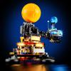 BOOZUU Light Kit for 42179 Planet Earth and Moon in Orbit - Lighting Compatible with Planet Earth and Moon in Orbit 42179 Building Set for Adults (Lights Only, No Model) view 2