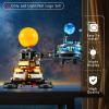 BOOZUU Light Kit for 42179 Planet Earth and Moon in Orbit - Lighting Compatible with Planet Earth and Moon in Orbit 42179 Building Set for Adults (Lights Only, No Model) view 4