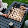 15 Magnetic Wooden Chess Set with Removable Chess Piece Case, KEEPRAE Folding Travel Chess Board Game for Adults & Kids, Tournament & Beginner view 2
