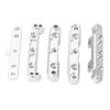 Alloy Rear Lower Arm Bracket RC Swing Arm Fixing Plate for FS Atom 6S 1/8 RC Car (Silver) view 1