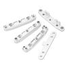 Alloy Rear Lower Arm Bracket RC Swing Arm Fixing Plate for FS Atom 6S 1/8 RC Car (Silver) view 2