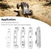 Alloy Rear Lower Arm Bracket RC Swing Arm Fixing Plate for FS Atom 6S 1/8 RC Car (Silver) view 3