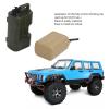 1/10 RC Simulation Fuel , RC Car Simulation Decoration Accessories with Fuel and Oil Pot for SCX10, for RC Enthusiasts (Yellow+Green) view 3