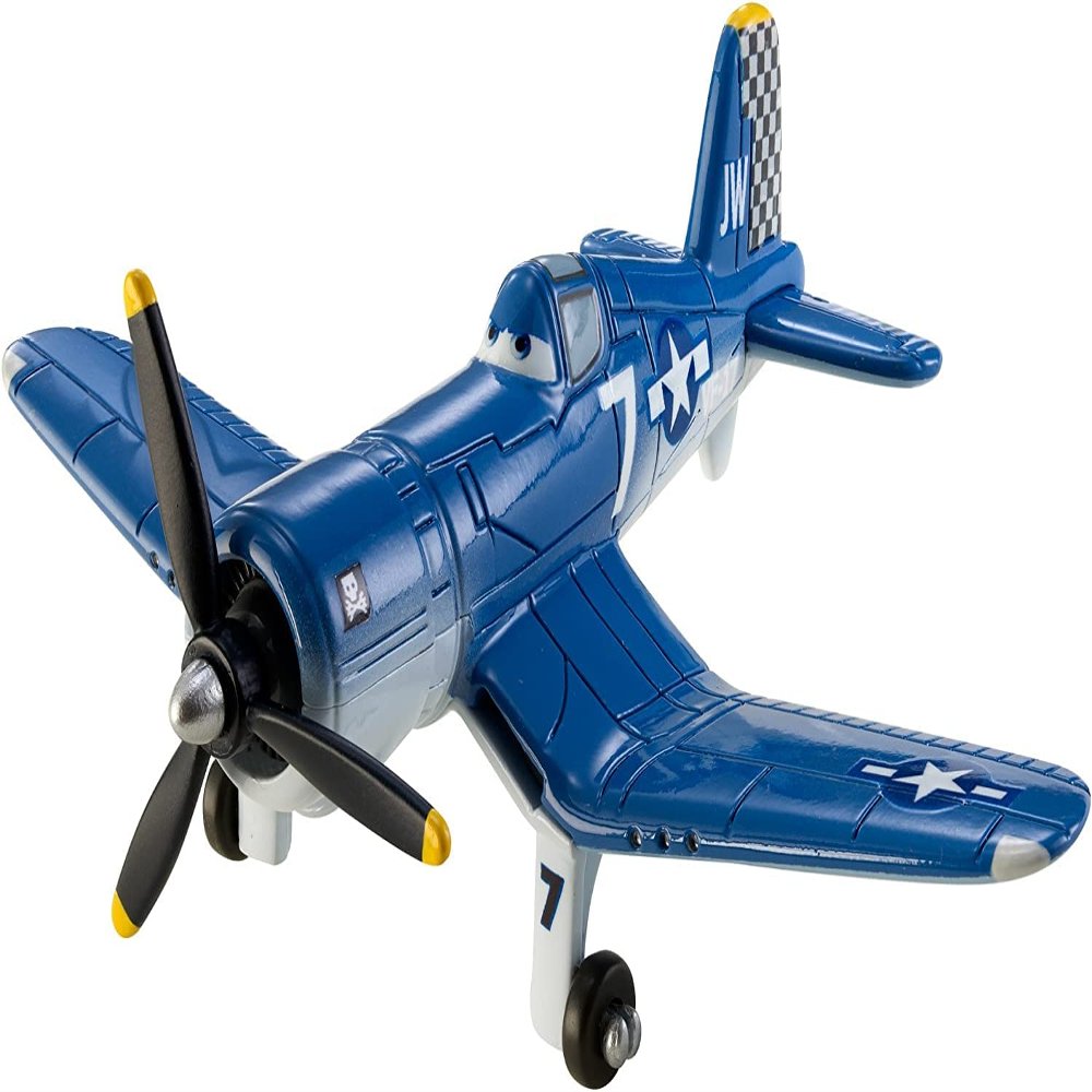 Planes No.7 Skipper Riley 1:55 Metal Diecast Planes Fire and Rescue Educational Toys Decorative Gifts