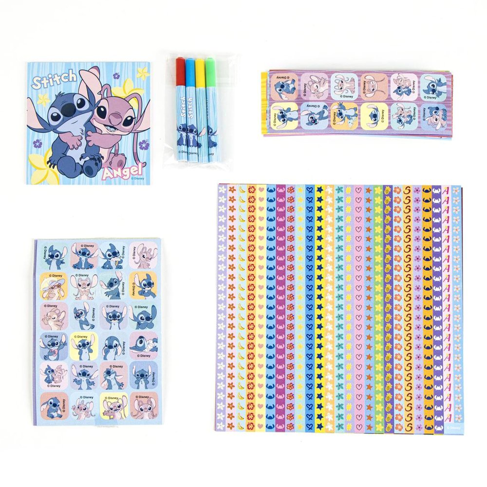 1000 Pieces Stitch Stickers Pack for Boys Girls Disney Stitch Designs Decorative Stickers for Crafts, Diaries and Gifts