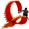 CukUJH Dragon Dance Ribbon Dragon Dance Ribbon, Dance Party Fitness Ribbon, Fitness Dragon Dance Ribbon(Red,10m)