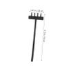 Alasum 5Pcs Mini Sand Rake Plastic Garden Tools for Sandbox and Zen Sand Table Accessories Small Rakes for Sand Art and Craft Smooth Ergonomic Design for Indoor Outdoor Use view 2