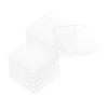 10pcs Box Game Cards Container Playing Card Cases Card Holders Transparent Plastic Card Boxes view 1