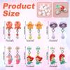 6 Pairs Clip On Earrings for Girls, Cute Clam Shell Mermaid Kids Non-Pierced Earrings Sea Animal Clip On Earring Set Toddler Women Dress Up Jewelry Perfect Decoration Accessories view 2