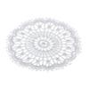 1/12 Dollhouse Miniature 5Pieces Lace Tablecloth Decoration Accessory White view 3
