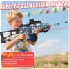 Electric Gel Ball Blaster, High Speed Automatic Splatter Ball Blaster with 60000+ and Goggles, JIFTOK Rechargeable Splatter Ball Toys for Outdoor Activities Shooting Game Party Favors-Blue G36 view 2