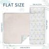 Jundetye Toddler Nap Mat with Pillow and Blanket for Girls Boys, Daycare Nap Mats for Kids Ages 3 4 5 6 7 Years, Preschool Slumber Bags for Sleeping, 55'' x 23'', Balloon Elephant (Grey) view 3