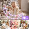 GOGOSO Ball Pits Balls Toddlers 50 100 200 500 Plastics Shape Ball Non-Phthalate Non-BPA Non-Toxic 2.2-Inch Crush Proof Play Balls,Pearl Pink+Pearl Light Pink+ Purple;Star+Heart Balls, 50 Balls view 3