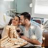 Crkeiyr Tumble Tower Couples Game for Adults,Adult Naughty GamesSuper Naughty Block Tower Game, Couples Date Night Ideas for Valentine Lover (48pcs) view 4