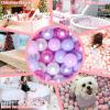 GOGOSO Ball Pits Balls Toddlers 50 100 200 500 Plastics Shape Ball Non-Phthalate Non-BPA Non-Toxic 2.2-Inch Crush Proof Play Balls,Pearl Purple Colors, 200 Balls view 4