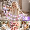 GOGOSO Ball Pits Balls Toddlers 50 100 200 500 Plastics Shape Ball Non-Phthalate Non-BPA Non-Toxic 2.2-Inch Crush Proof Play Balls,Pearl Pink+Pearl Light Pink+ Purple;Star+Heart Balls, 500 Balls view 3