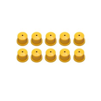10 Pack 80 Degree Nozzle Round Sprayer for Remote Agricultural Drone(Yellow 80-08)