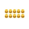 10 Pack 80 Degree Nozzle Round Sprayer for Remote Agricultural Drone(Yellow 80-08) view 1