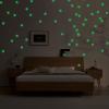 100Pcs Bright Glow In Dark 3D Star Wall Sticker Glowing Decal For Home Kids Room Ceiling Decors And Party Use view 4