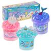3 x 100mL Ocean Slime Kit for Girls & Boys: Mermaid Bead, Pink Crunchy & Blue Clear Slime, Sensory Experience DIY Slimes Set, Slimes Party Favors for Kids Birthday Easter Halloween Teens Gift view 1
