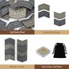 48Pcs MTG Antique Metal Buff Counter Tokens & MTG Keyword/Counters Dice Set, Magic Creature Stats or Loyalty Counter for TCG Card Gaming Accessories with Velvet Bag & Box view 4