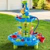 NIPLOOOW Auto Water Table for Toddlers 3-5, Kids Sand Water Table, Water and Sand Activity Sensory Table Summer Beach Outside Toys Backyard for Kids Toddlers Age 3 4 5 6 7 8 view 2
