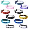 MATEPLUS 12PCS WWJD Bracelets, Christian Gifts Adjustable Wristbands, Handmade Colorful What Would Jesus Do Webbing Bracelet for Women Men view 1