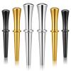 12 Pieces Cribbage Pegs, Metal Cribbage Board Pegs Fit 1/8 Holes with Tapered Design for Cribbages Traditional Board Game (3 Colors) view 1