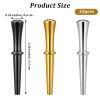 12 Pieces Cribbage Pegs, Metal Cribbage Board Pegs Fit 1/8 Holes with Tapered Design for Cribbages Traditional Board Game (3 Colors) view 2
