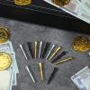 12 Pieces Cribbage Pegs, Metal Cribbage Board Pegs Fit 1/8 Holes with Tapered Design for Cribbages Traditional Board Game (3 Colors) view 3