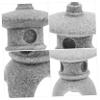 MOBUTOFU 15pcs Miniature Pavilion Figurines for Aquariums and Landscapes Realistic Bonsai Decorations for Home Zen Garden Accessories and Non- Design view 4