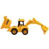 11" Dump Truck Toy, 1: 18 Scale, Inertia-Powered Dump Truck, with Realistic Lights, Rumbling Action, Anti-Slip Tires, Sturdy Plastic  Toy Truck Indoor & Outdoor Sandbox Vehicle for Kids Ages 3+ view 2