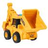 11" Dump Truck Toy, 1: 18 Scale, Inertia-Powered Dump Truck, with Realistic Lights, Rumbling Action, Anti-Slip Tires, Sturdy Plastic  Toy Truck Indoor & Outdoor Sandbox Vehicle for Kids Ages 3+ view 3