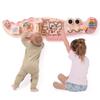 ROBUD Wooden Busy Board for Children - Montessori Learning Toy, Wall Mounted Activity Centre with Gears, Maze, Children's Wooden Toy Gifts for Toddlers, Girls, Boys view 1
