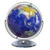 Geographic Globes 720 Rotating Globe With Metal Bracket World Globe Hd Blue Geographic Globes For Learning Education Globes Fun view 1