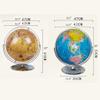 Geographic Globes 720 Rotating Globe With Metal Bracket World Globe Hd Blue Geographic Globes For Learning Education Globes Fun view 2