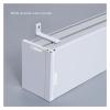Curtain Track Blackout Aluminum Curtain Box, Single Track Side Mounted Curtain Box, Suitable for Decorating Living Room, Reliable Curtain Cloth(Natural,3.2meter) view 2